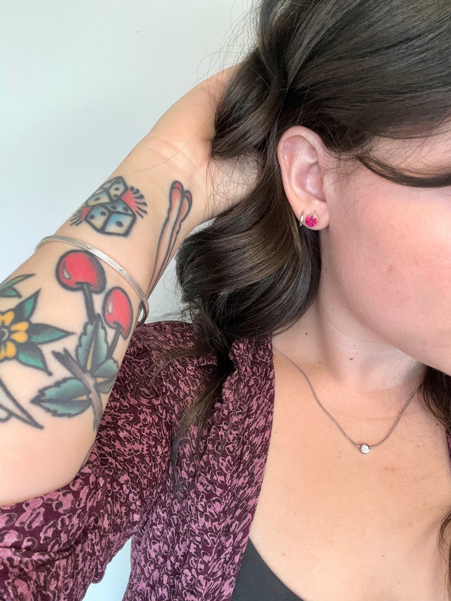 Zircon Martini Studs
