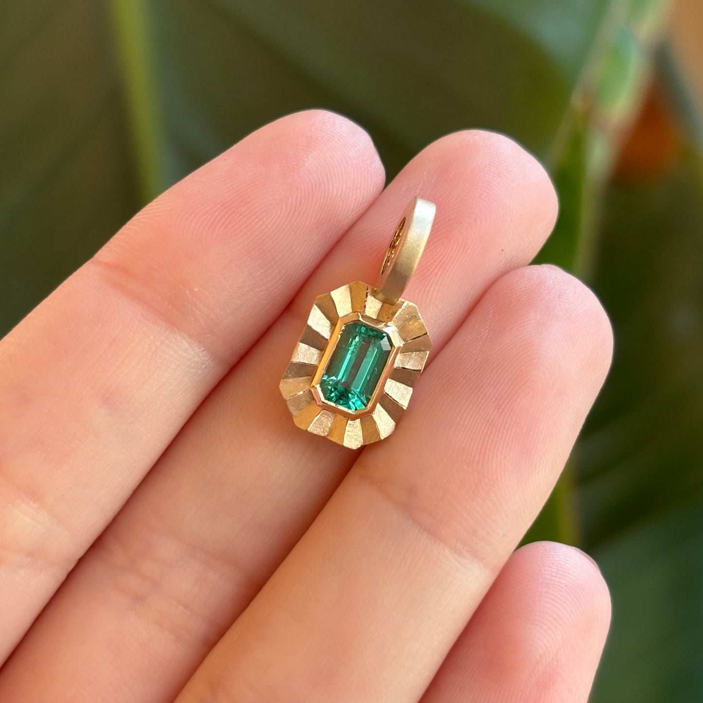 .76ct Emerald Drop of Light