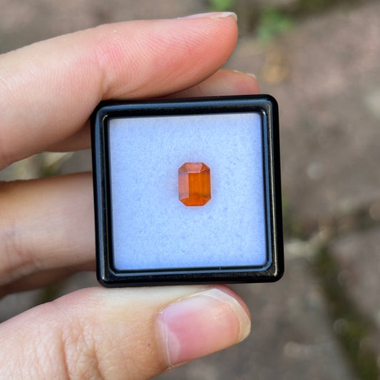 1.4ct Spessartite Garnet Emerald Cut