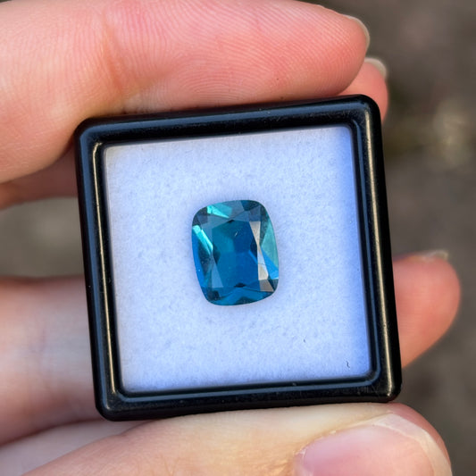 2.8ct Cushion Cut Blue Topaz