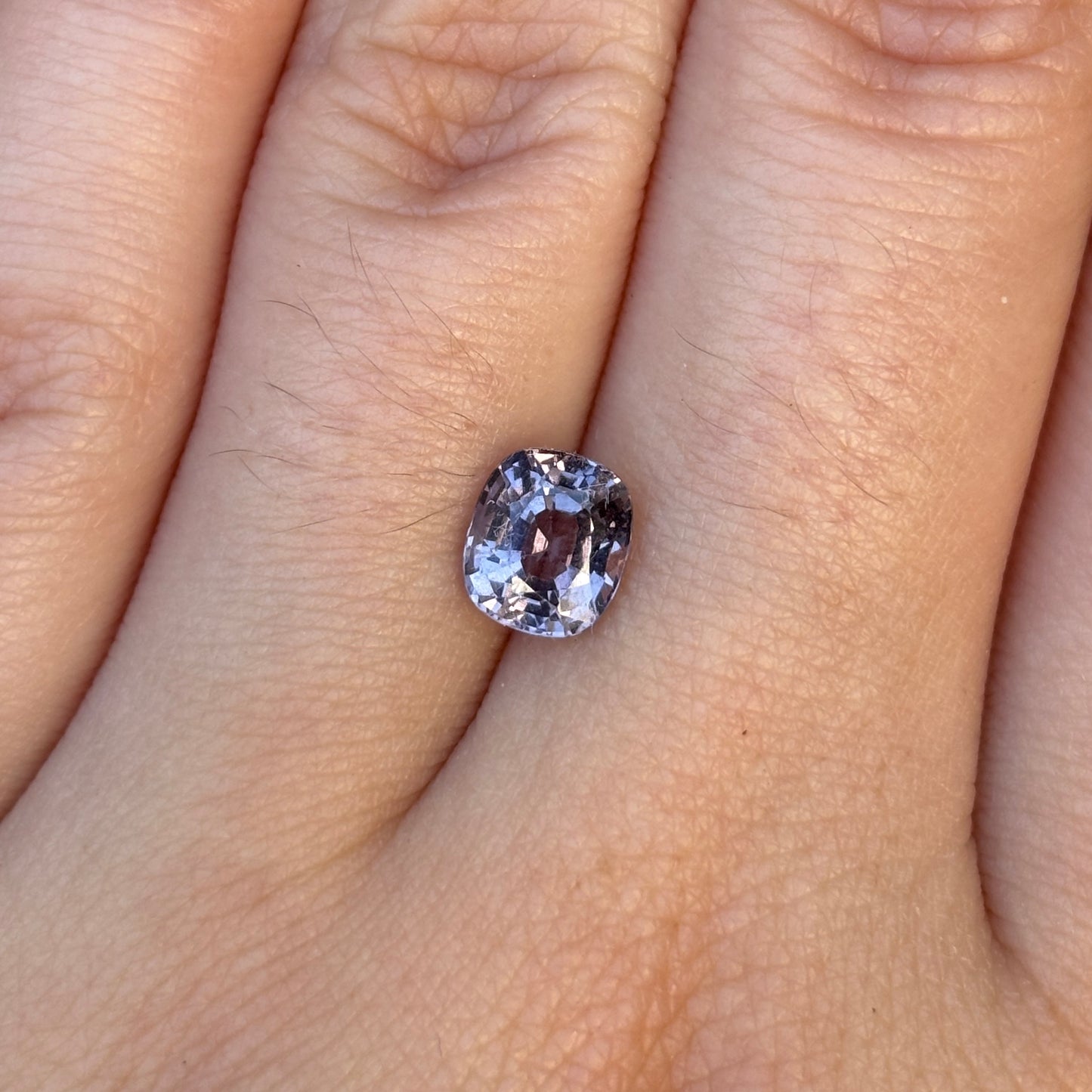 1.37ct Cushion Cut Lavender Spinel